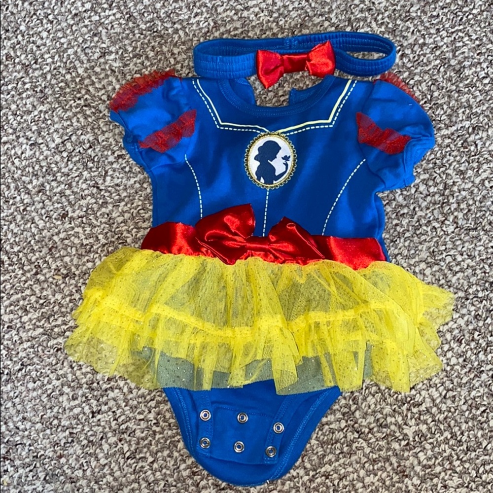 Snow White Onesie dress with headband
